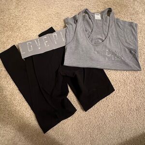 Workout/Yoga Set - VS Pink